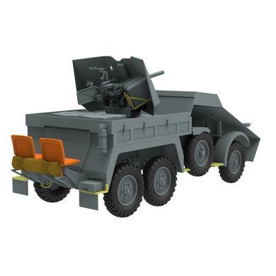 Збірна модель 1/35 САУ Krupp Protze Kfz.69 з 3.7cm Pak 36 (пізніх випусків), Bronco CB35132