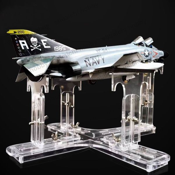Підставка для збирання та фарбування авіамоделей 1/48 (велика), прозорий акрил, ZWZ-Model