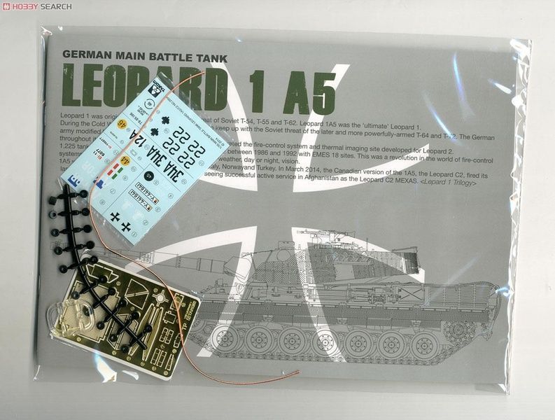 Збірна модель 1/35 Leopard 1A5/C2 (2 в 1), Takom 2004