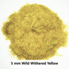 Трава (флок) 5мм - вигоріла жовта трава (Wild Withered Yellow), Storm Creation G5007 (30г)
