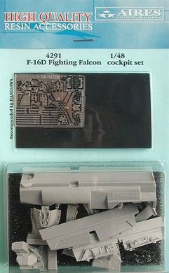 Збірна модель 1/48 F-16IQ (Block 52 Advanced) Fighting Falcon (Iraqi Air Force) + набори доповнень Aires 4194, 4431, 4291, Hasegawa 07412