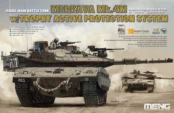 Збірна модель 1/35 Merkava Mk.4M з комплексом активного захисту TROPHY, Meng TS-036