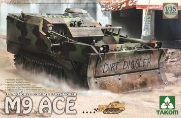 Збірна модель 1/35 M9 ACE броньований бульдозер США, Takom 2020
