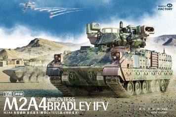 Збірна модель 1/35 M2A4 Bradley CVTESS американська БМП, Magic Factory 2012