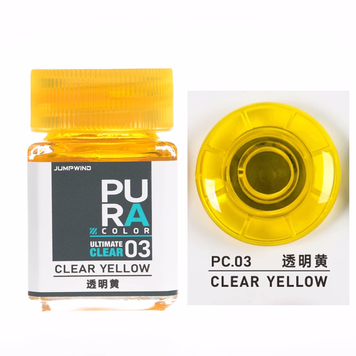 Нітро фарба Jumpwind Ultimate Clear Color - 03 Прозорий жовтий (18 мл)
