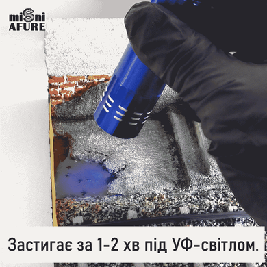 Рідина для імітації води на діорамах - ультрафіолетова (50 мл), Mini Afure