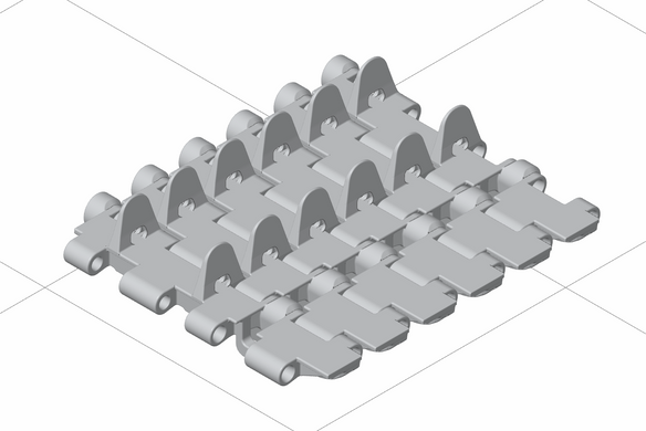 Траки для Tiger Ausf.E (пізні) Kgs 63/725/130 (3D друк), Panzershop 35T004