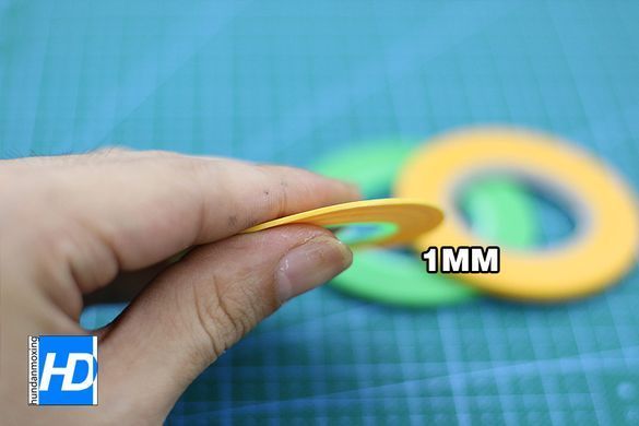 Набір стрічок малярних, 1-2-3 мм (3 шт), HD Model