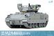 Збірна модель 1/35 M2A4 Bradley CVTESS американська БМП, Magic Factory 2012
