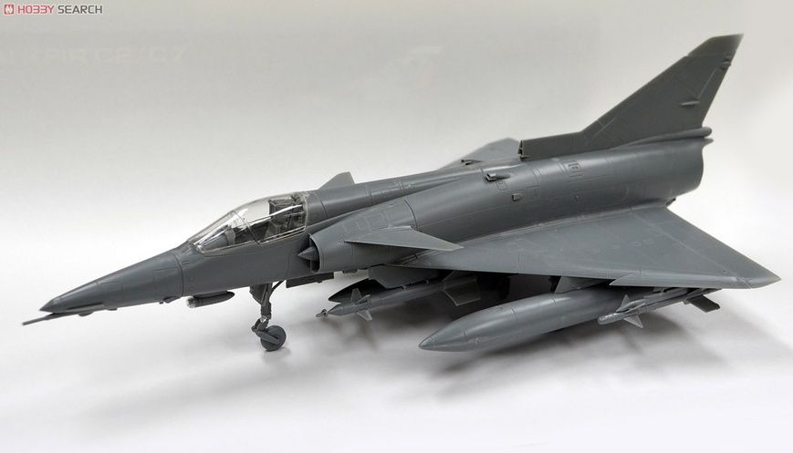 Збірна модель 1/48 IAI Kfir C2/C7, AMK 88001 + кольорове самоклейне фототравлення Eduard FE661
