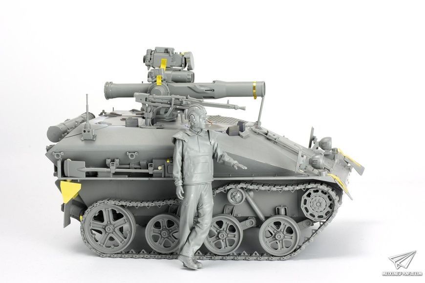 Збірна модель 1/16 Wiesel A1 TOW-2 німецький бойова броньована машина з ПТРК, Takom 1011