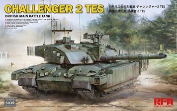 Збірна модель 1/35 Challenger 2 TES британський основний бойовий танк, RFM RM-5039