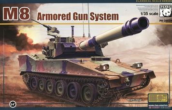 Збірна модель 1/35 M8 AGS Ridgeway, Panda PH35039