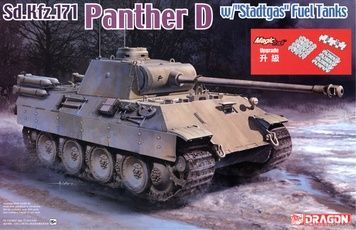 Збірна модель 1/35 Panther Ausf.D "Stadtgas" (Fahrschulpanzer V Panther), Dragon 6881