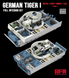 Збірна модель 1/35 Набір інтер'єру для Tiger I (для моделей RFM), RFM RM-5141