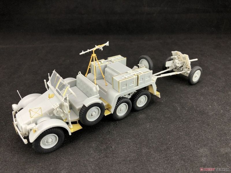Збірна модель 1/35 Krupp Protze L2 H 143 Kfz.69 з 3,7 cm Pak 36 (пізня версія), Bronco CB35138