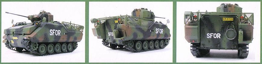 Збірна модель 1/35 YPR-765A1 PRI з 25-мм гарматою, нідерландська БМП, AFV Club AF35119