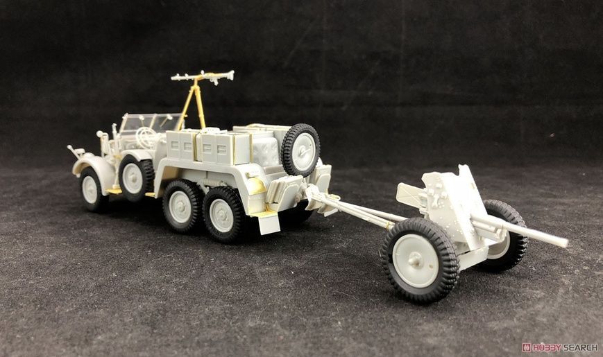 Збірна модель 1/35 Krupp Protze L2 H 143 Kfz.69 з 3,7 cm Pak 36 (пізня версія), Bronco CB35138