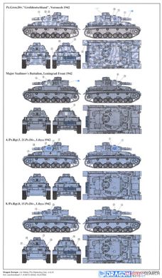 Збірна модель 1/35 Pz.Kpfw.IV Ausf.F1(F), Dragon 6315