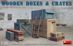 Дерев'яні ящики та контейнери в 1/35, MiniArt 35581