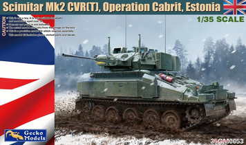 Збірна модель 1/35 FV107 CVR(T) Scimitar Mk.2, Gecko Models 35GM0053