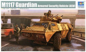 Збірна модель 1/35 M1117 Guardian ASV, Trumpeter 01541