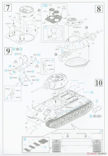 Збірна модель 1/35 Т-34/76 зр. 1943 р., заводу №183 (УВЗ) (2 в 1), Dragon 6757