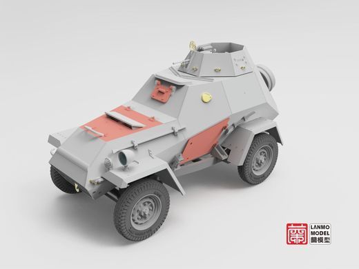 Збірна модель 1/35 BA-64B(r) німецький трофейний бронеавтомобіль, LANMO Model MM35004