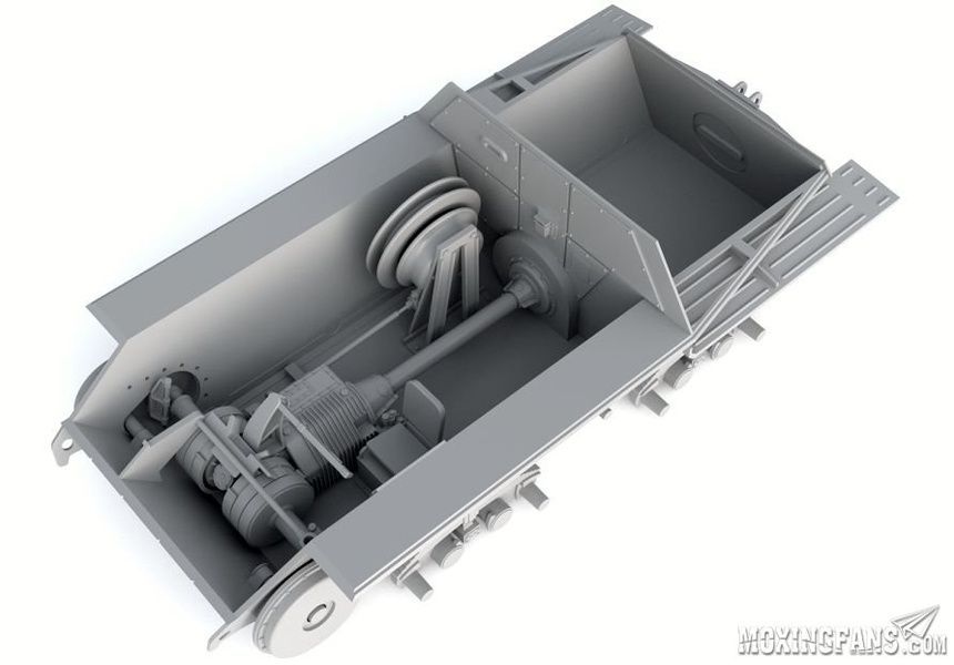 Збірна модель 1/35 БРЕМ Bergepanzer 38 (t) Hetzer пізніх випусків, Standard Edition, Thunder Model 35101