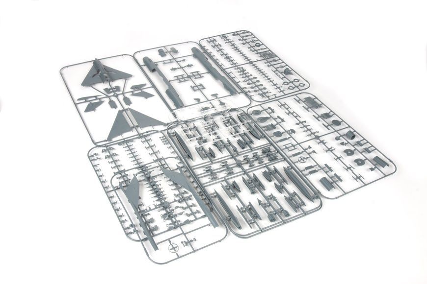 Збірна модель 1/48 МіГ-21біс (ProfiPACK), Eduard 8232 + Eduard 48718, Brassin 648064 і Mini World A4845a