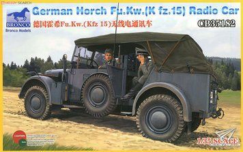 Збірна модель 1/35 Horch Fu.Kw.(Kfz.15) машина зв'язку, Bronco CB35182