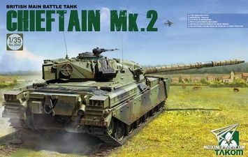 Збірна модель 1/35 Chieftain Mk 2, Takom 2040