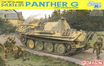 Збірна модель 1/35 Panther Ausf.G пізніх серій (Sd.Kfz.171), Dragon 6268