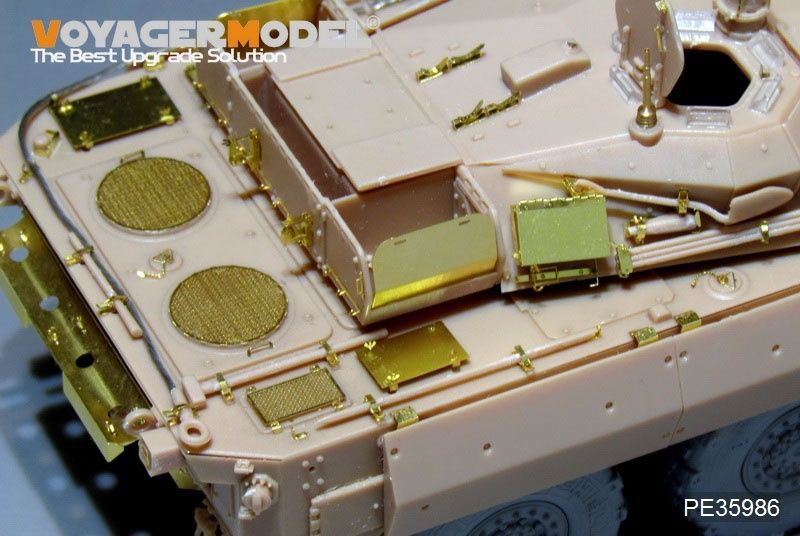 Фототравлення для AMX-10RCR в 1/35 (для Tiger Model 4602), Voyager Model PE35986