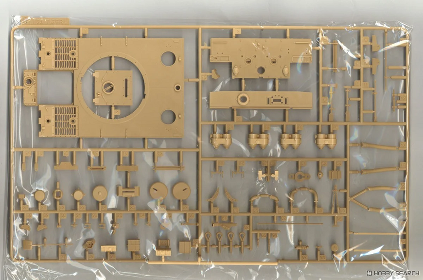 Збірна модель 1/35 Tiger I Pz.Kpfw.VI Ausf.E ранній (Курськ 1943), з фігурою Віттмана, RFM RM-5139 (стандартна версія)