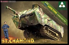 Takom 2012 1/35 St. Chamond французький важкий танк, пізнього типу, з фігуркою танкіста
