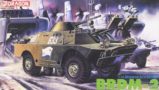 Збірна модель 1/35 БРДМ-2 розвідувально-дозорна машина, Dragon 3513