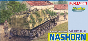 Збірна модель 1/35 Sd.Kfz.164 Nashorn винищувач танків, Dragon 6314