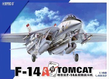 Збірна модель 1/48 F-14A Tomcat палубний винищувач ВМС США, Great Wall Hobby L4832