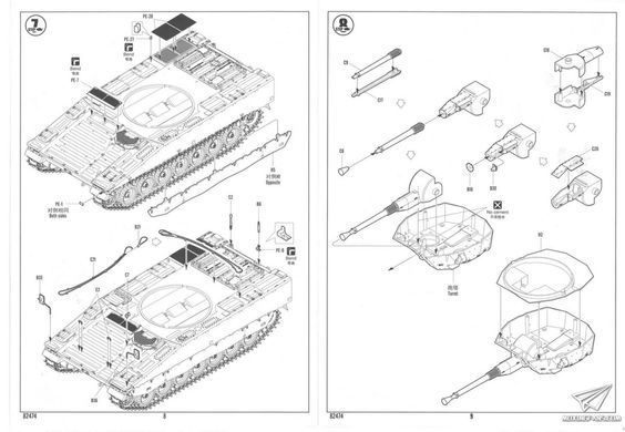 Збірна модель 1/35 CV9040 шведська БМП, Hobby Boss 82474