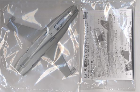 Збірна модель 1/48 F/A-18C Hornet VFA-192 Golden Dragons 2007 Limited Edition + Big Ed 4807, Aires 4211, 4235, Hasegawa 09799