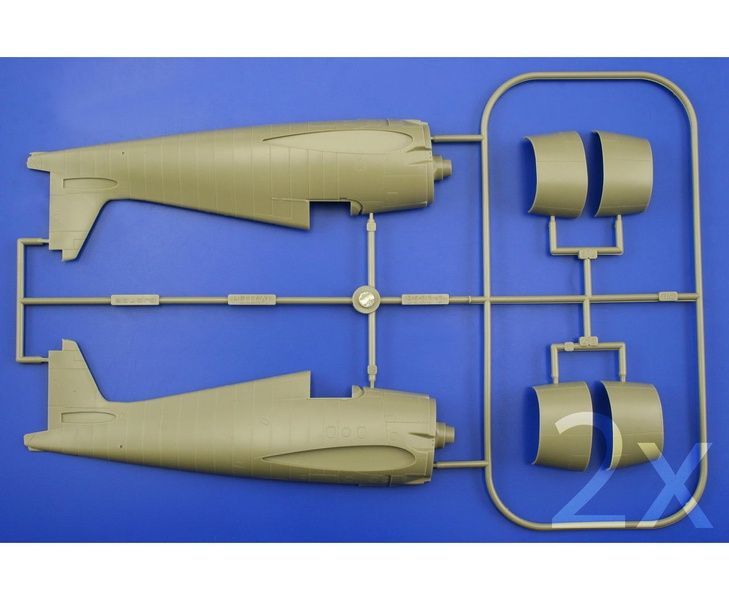 Набір двох збірних моделей 1/48 Hellcat Mk.I/Mk.II (ProfiPACK Dual Combo), Eduard 8223