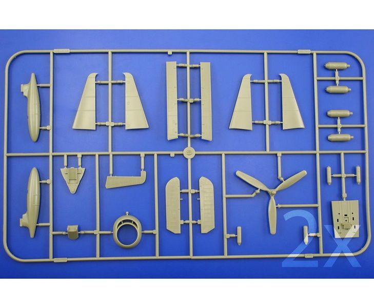 Набір двох збірних моделей 1/48 Hellcat Mk.I/Mk.II (ProfiPACK Dual Combo), Eduard 8223