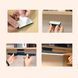 LED-лампа 32 см з батареєю 3000 мАг, три кольори, магніт, сенсорне керування, зеленого кольору