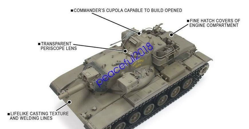 Збірна модель 1/35 M60A2 Starship (ранніх випусків), AFV Club AF35238