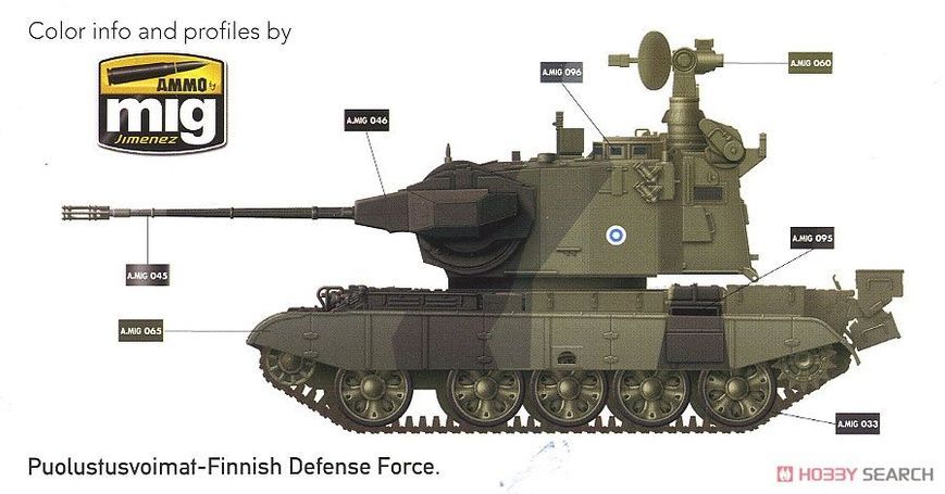 Збірна модель 1/35 ltPsv 90 Marksman фінська ЗСУ, Takom 2043