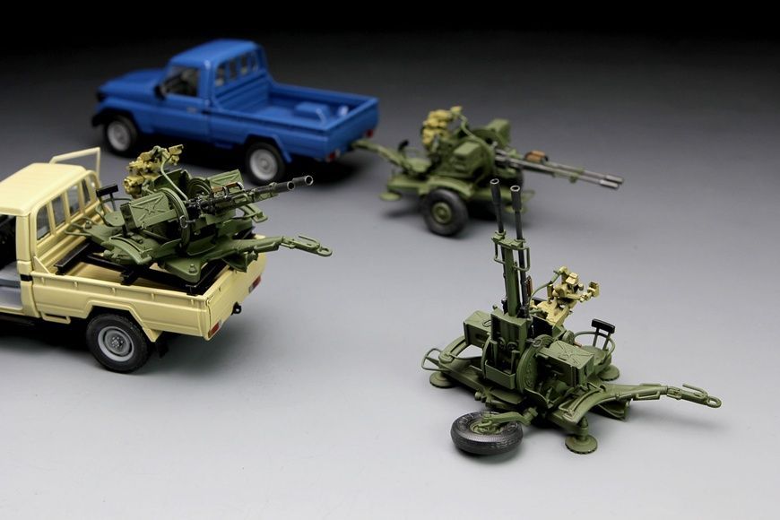 Збірна модель 1/35 Пікап з установкою ЗУ-23-2, Meng VS-004