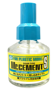 Надрідкий клей для пластику Mr.Cement S, MC-129 (40 мл)