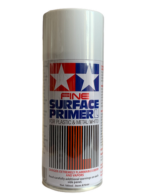 Грунт аерозольний для пластику і металу білий (Surface Primer L White), 180 мл, Tamiya 87044