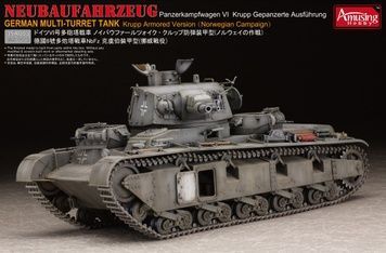 Збірна модель 1/35 PzKpfw NbFz (версії Krupp), Amusing Hobby 35A003